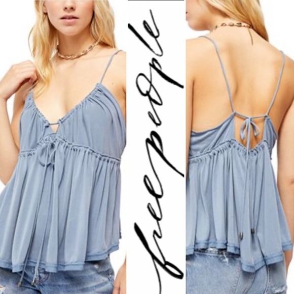 Free People Tops - Free People Sundrop Plunge Neck Tank